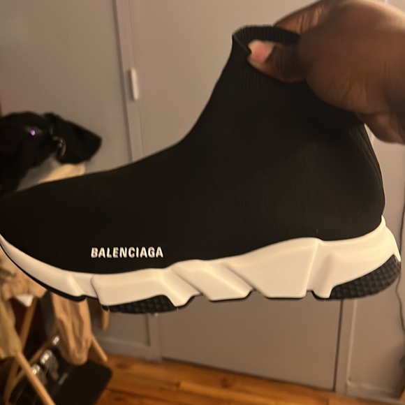 The are Balenciaga speed recycled knit sneakers European size 40 (10) - Picture 5 of 8